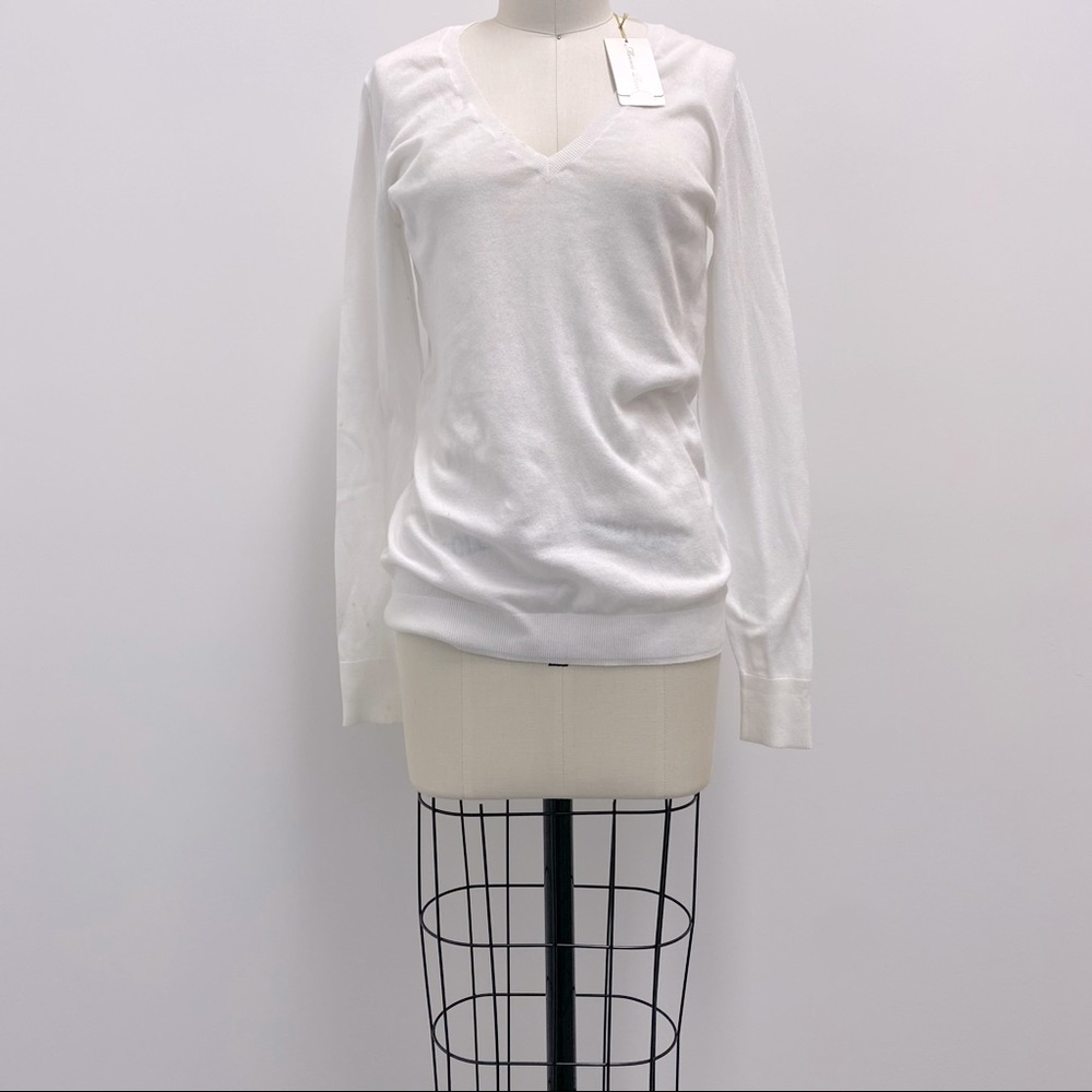 Minnie Rose V Neck Sweater